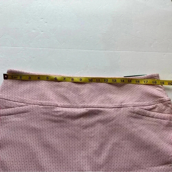 S.C. & CO. Activewear Skort Peach/Red/White Side Splits Pockets Women’s XL New - Picture 8 of 10